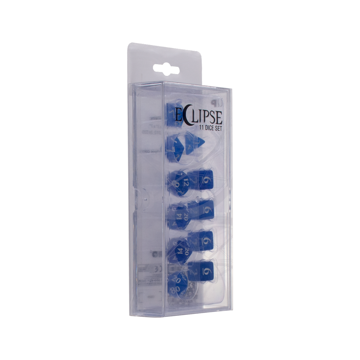 Ultra PRO: 11-Dice Set - Eclipse (Pacific Blue)