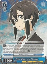 Shino Wishes to be Stronger (SAO/SE23-E28 C) - Sword Art Online II