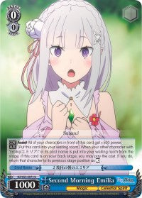 Second Morning Emilia (RZ/S55-E073 U) - Re:ZERO Vol.2