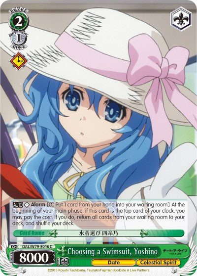 Choosing a Swimsuit, Yoshino (DAL/W79-E046 C) - Date A Live