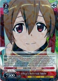 Silica's Relieved Smile (SAO/S26-E042 RR) - Sword Art Online Vol.2