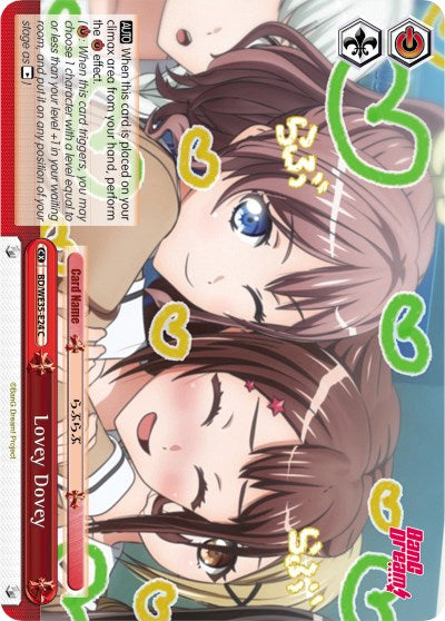 Lovey Dovey (BD/WE35-E24 C) - Poppin’Party x Roselia