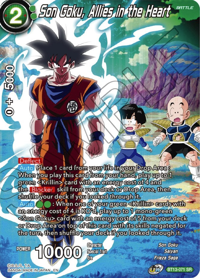 Son Goku, Allies in the Heart (BT13-071) [Theme Selection: History of Son Goku]