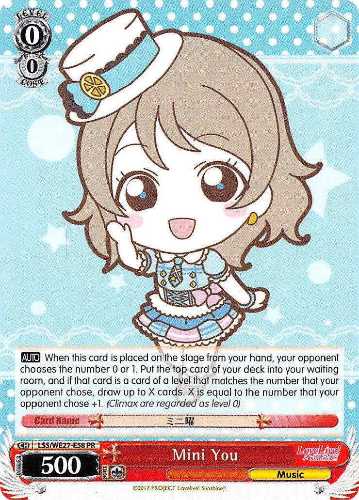 Mini You (LSS/WE27-E58 PR) - Love Live! Sunshine!! Extra Booster