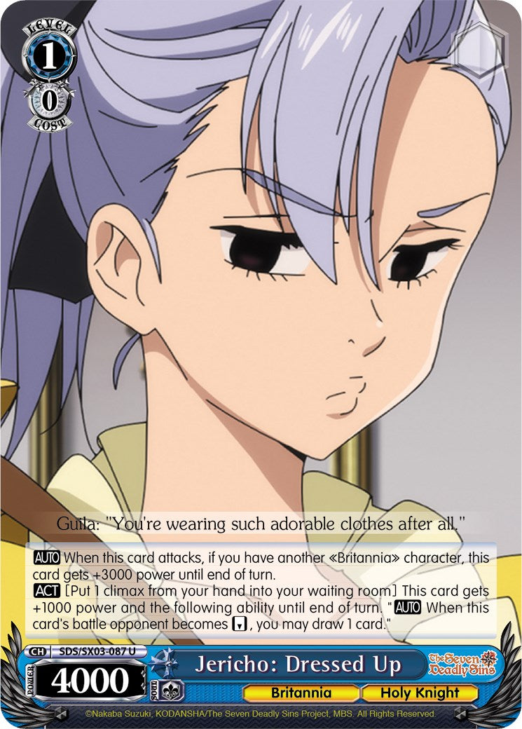 Jericho: Dressed Up (SDS/SX03-087 U) - The Seven Deadly Sins