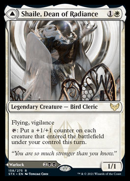 Shaile, Dean of Radiance // Embrose, Dean of Shadow (STX-158) - Strixhaven: School of Mages