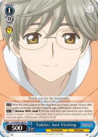 Yukito: Just Visiting (CCS/WX01-082 R) - Cardcaptor Sakura: Clear Card