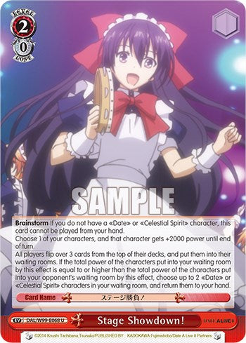 Stage Showdown! (DAL/W99-E068 U) - Date A Live Vol.2