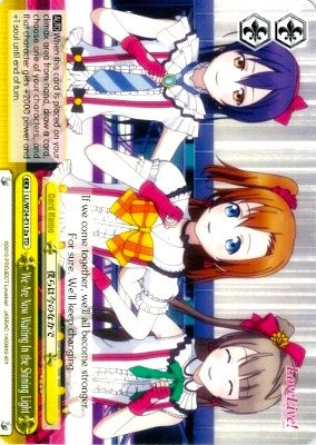 We Are Now Waiting In the Shining Light (A) (LL/W24-E112a TD) - Love Live!