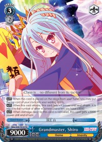 Grandmaster, Shiro (NGL/S58-TE18 TD) - No Game No Life
