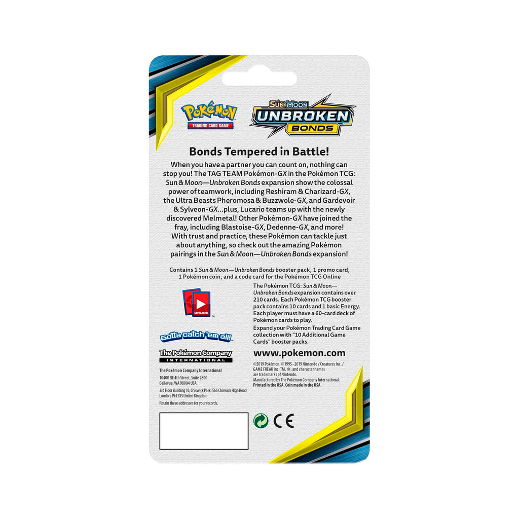pokemon trading card game sun and moon unbroken bonds Sun & Moon: Unbroken Bonds