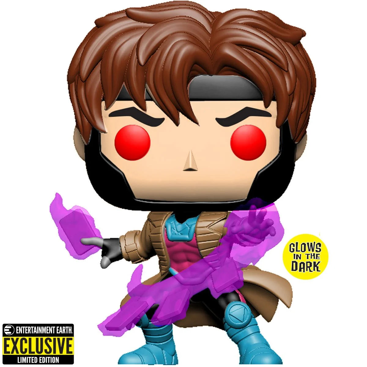 Funko Pop! X-Men: Gambit Glow-in-the-Dark - Entertainment Earth Exclusive