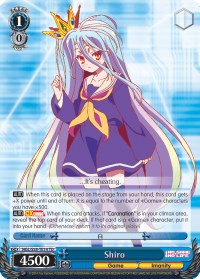 Shiro (RRR) (NGL/S58-TE14R RRR) - No Game No Life