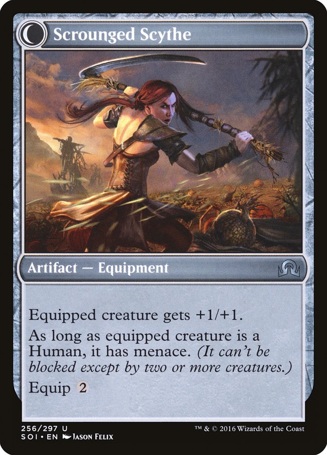 Harvest Hand // Scrounged Scythe (SOI-256) - Shadows over Innistrad: (Double Faced Transform)