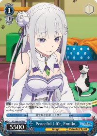 Peaceful Life, Emilia (RZ/S46-E077 U) - Re:ZERO