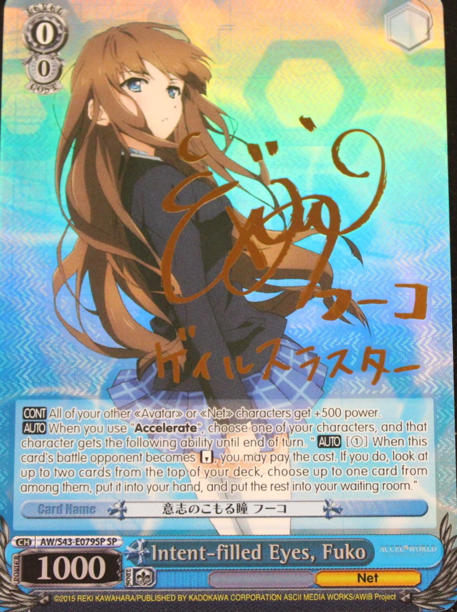 Intent-filled Eyes, Fuko (SP) (AW/S43-E079SP SP) - Accel World -Infinite Burst-