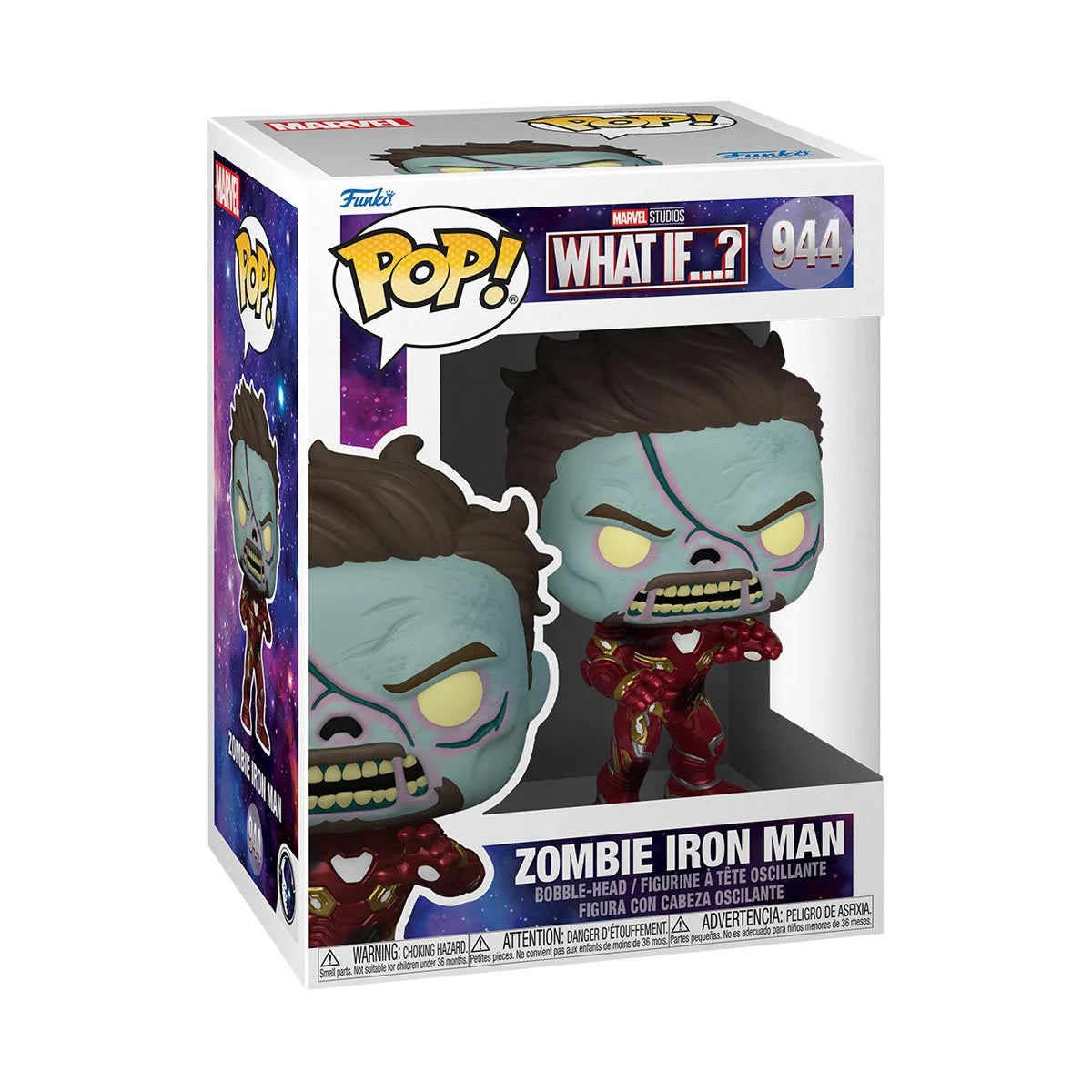 Funko Pop! Marvel's What If: Zombie Iron Man