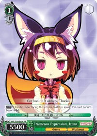 Erroneous Expression, Izuna (NGL/S58-E104 PR) - No Game No Life