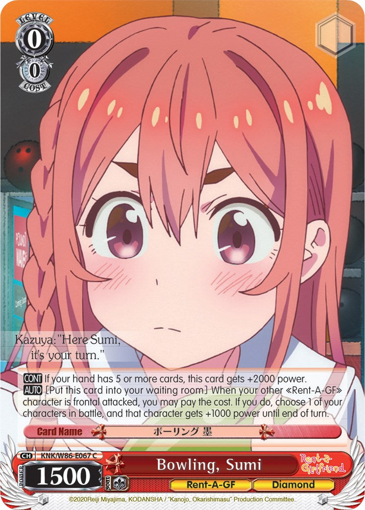 Bowling, Sumi (KNK/W86-E067 C) - Rent-A-Girlfriend