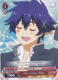 Fake Lovers, Raku (NK/W30-E066 C) - NISEKOI -False Love-