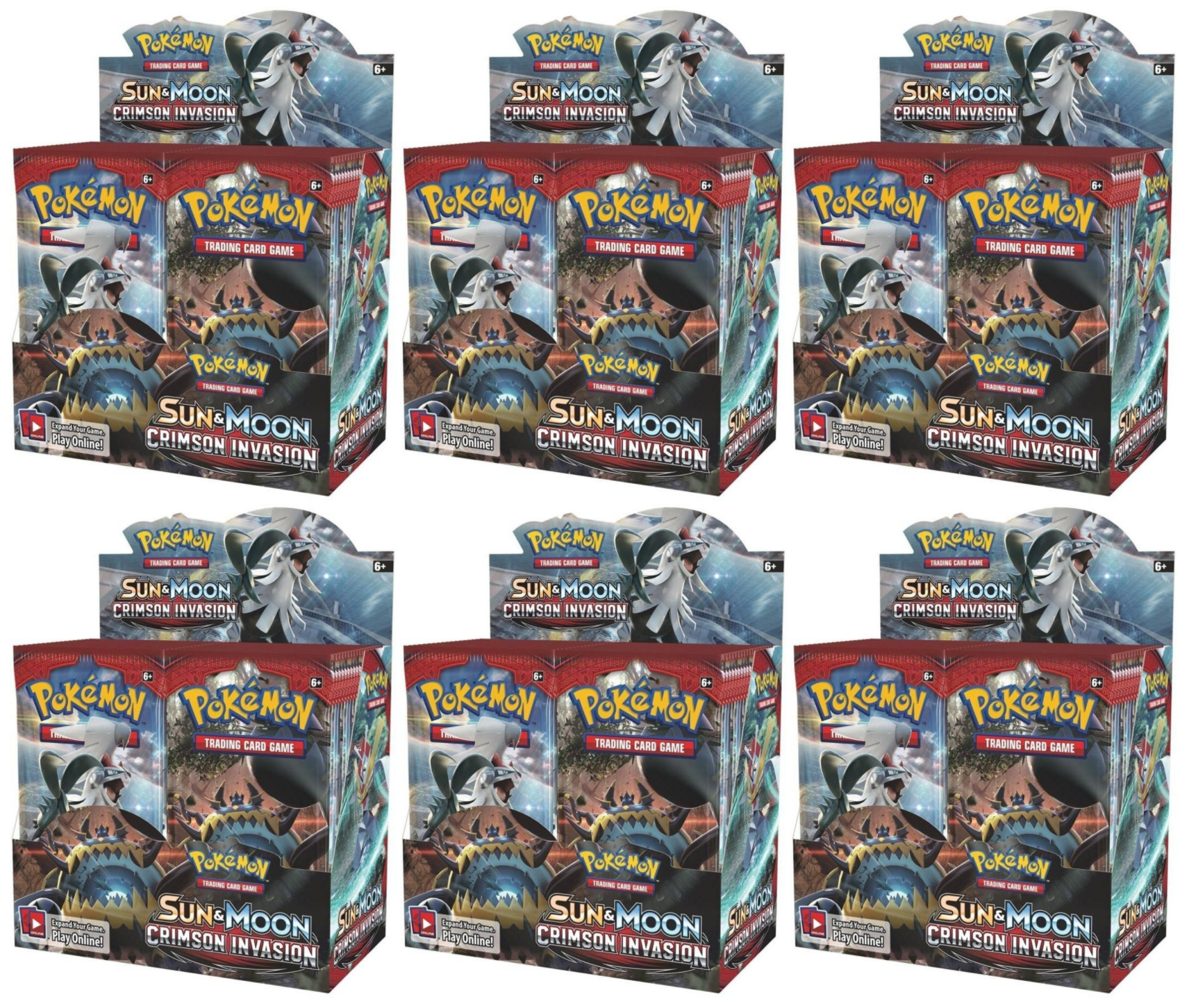 Sun & Moon: Crimson Invasion - Booster Case