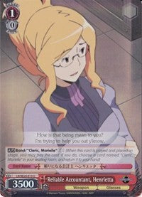 Reliable Accountant, Henrietta (Alternate Art Foil) (LH/SE20-E13 U) - LOG HORIZON