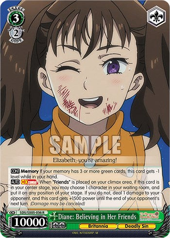Diane: Believing in Her Friends (SDS/SX05-036 R) - The Seven Deadly Sins: Revival of The Commandments