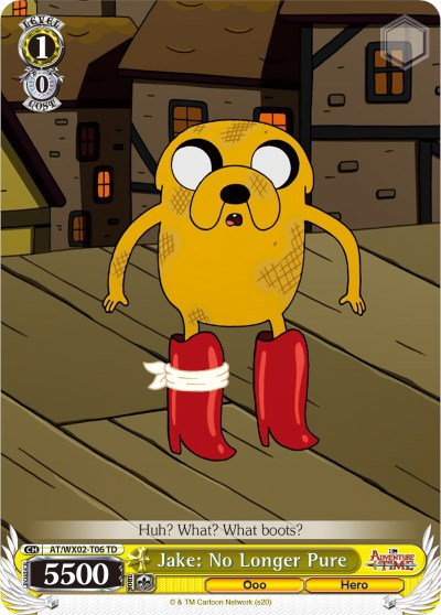 Jake: No Longer Pure (AT/WX02-T06 TD) - Adventure Time