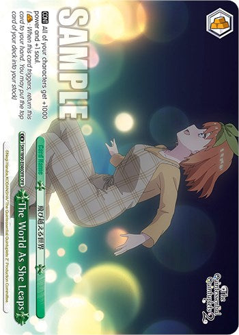 The World As She Leaps (OFR) (5HY/W90-E046OFR OFR) - The Quintessential Quintuplets 2