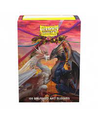 Dragon Shield Brushed Art Sleeves Valentine 2023 - 100 Count