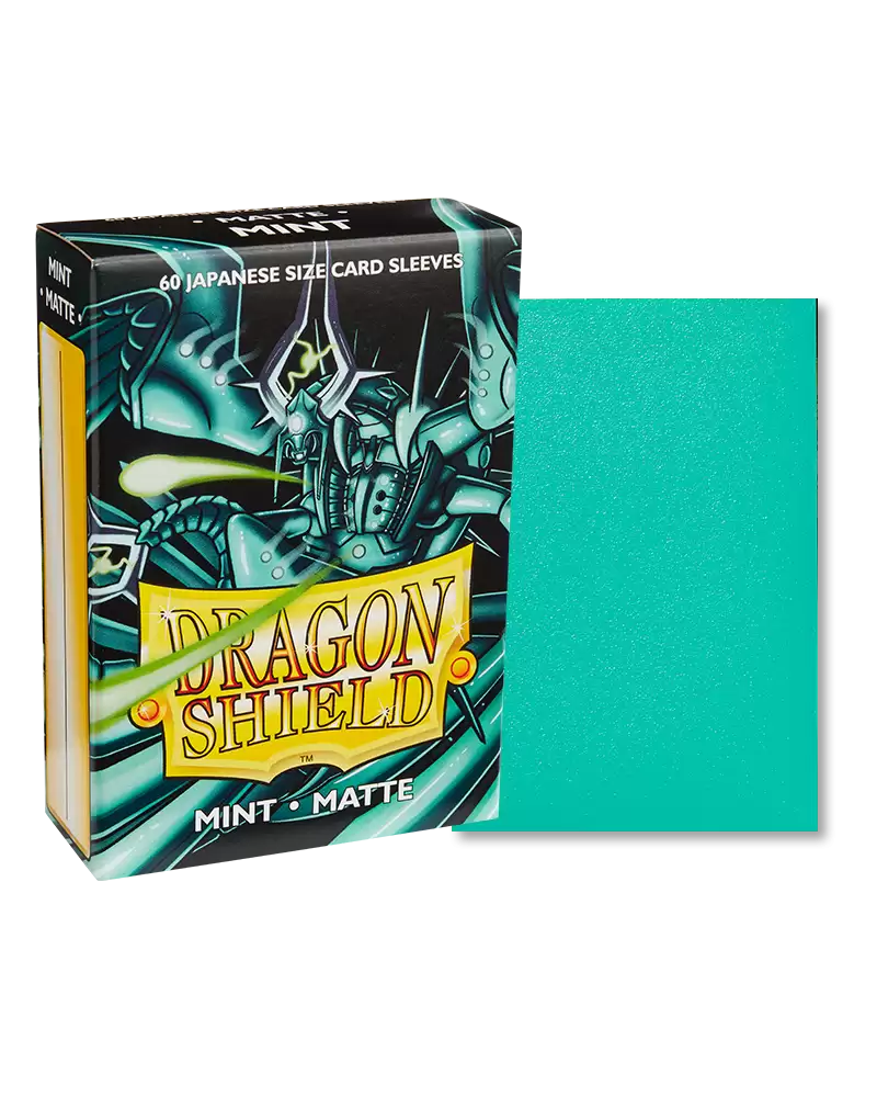 Dragon Shield Matte Mint Japanese Sleeves 60-Count
