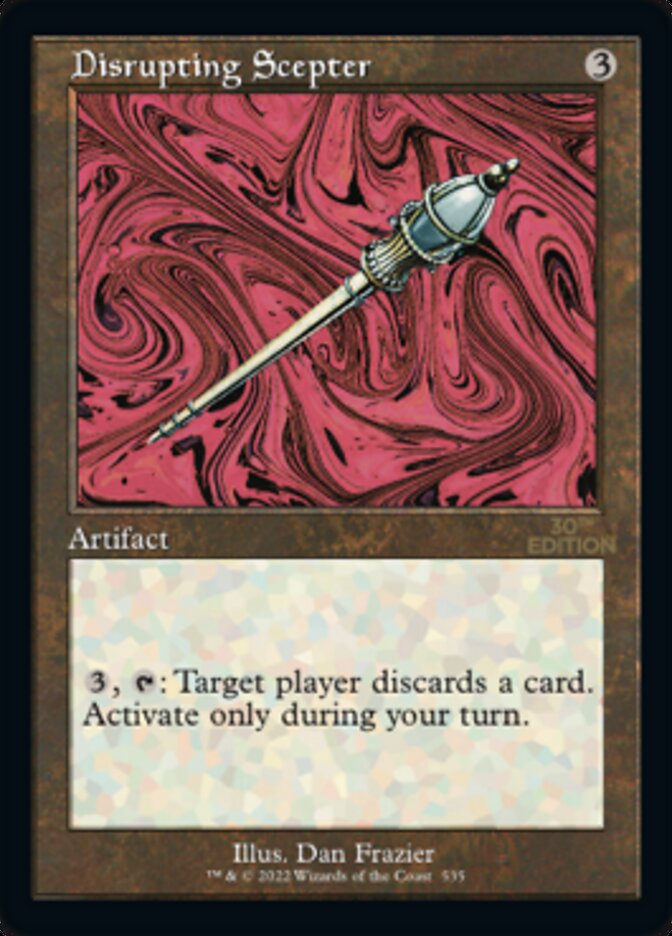 Disrupting Scepter (Retro Frame) (30A-535) - 30th Anniversary Edition
