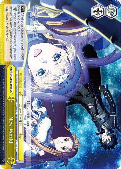 New World (SAO/S80-E031 CC) - Sword Art Online -Alicization- Vol.2
