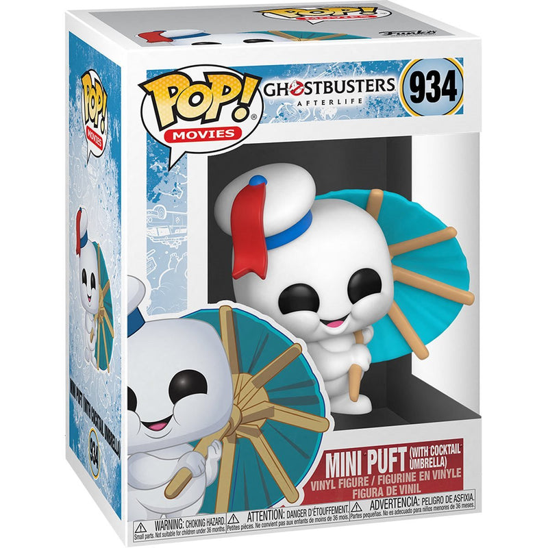 Funko Pop! Ghostbusters 3: Afterlife Mini Puft with Cocktail Umbrella