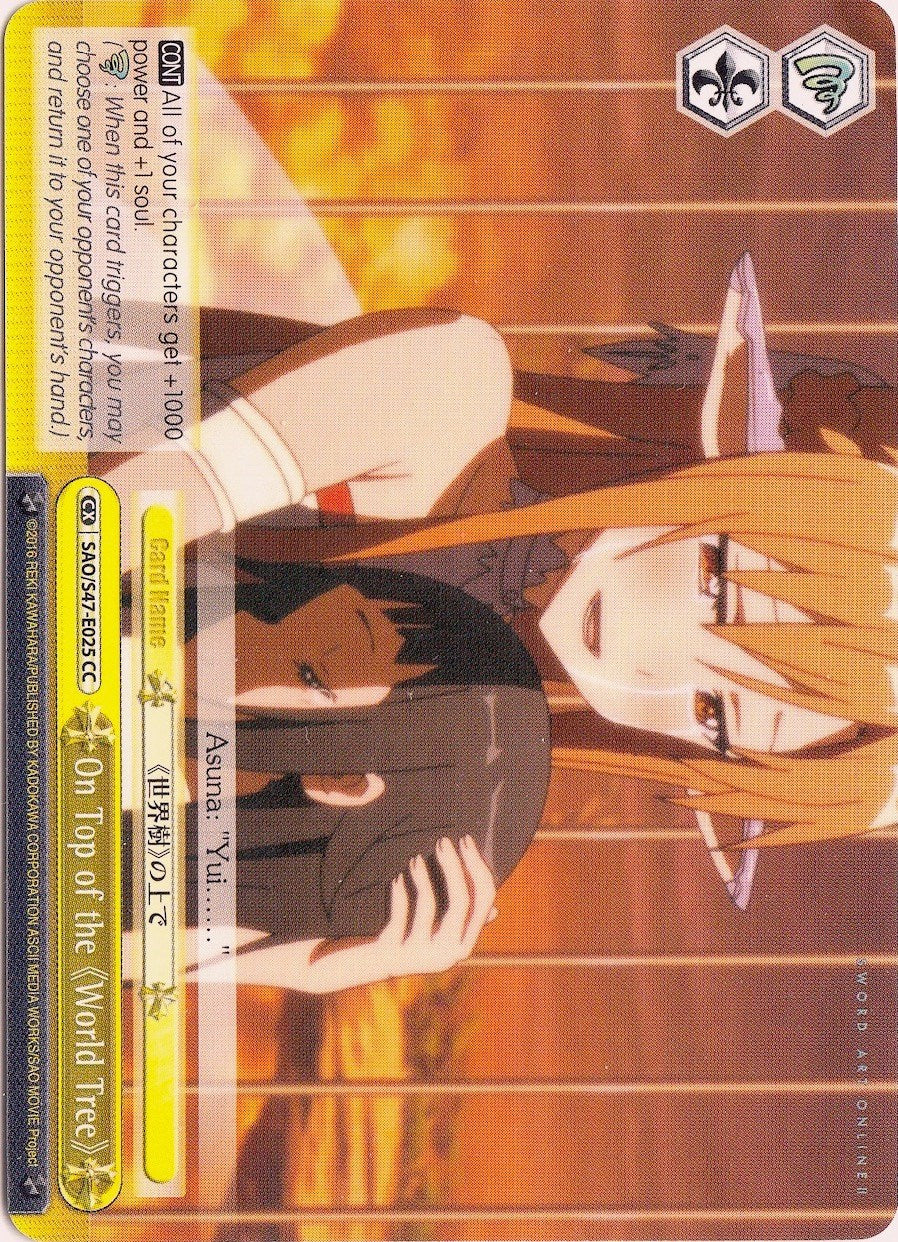 On Top of the World Tree (SAO/S47-E025 CC) - Sword Art Online Re: Edit