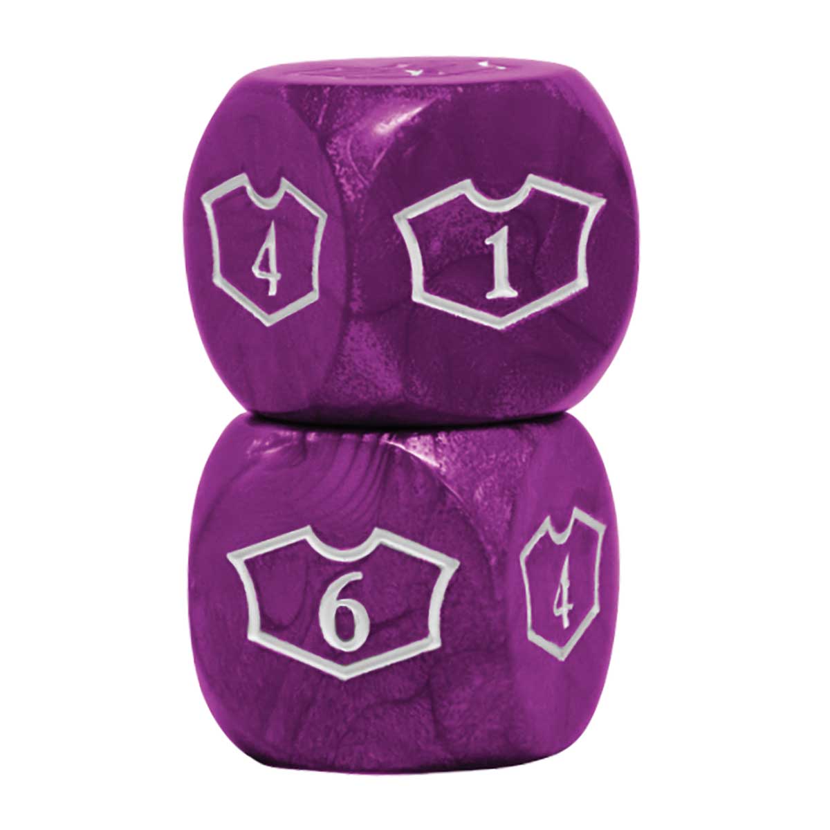 Ultra PRO: Loyalty Dice Set - 22MM Deluxe (Black)