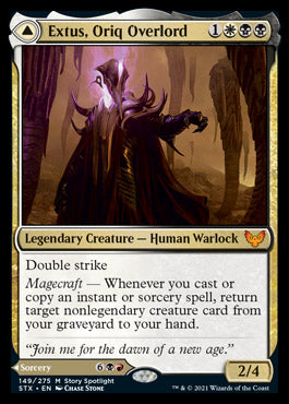 Extus, Oriq Overlord // Awaken the Blood Avatar (STX-149) - Strixhaven: School of Mages