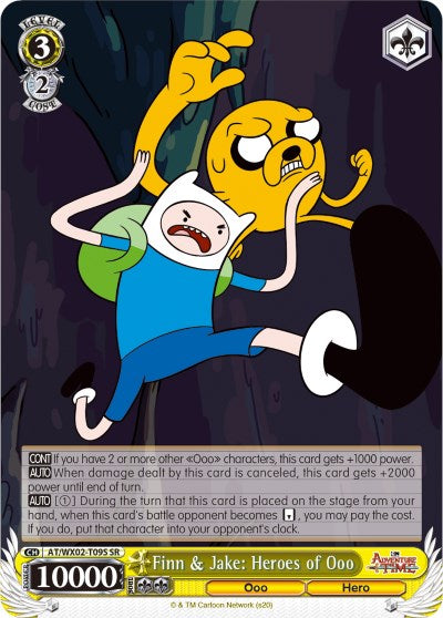 Finn & Jake: Heroes of Ooo (SR) (AT/WX02-T09S SR) - Adventure Time