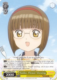Naoko: Flower Viewing (CCS/WX01-021 C) - Cardcaptor Sakura: Clear Card