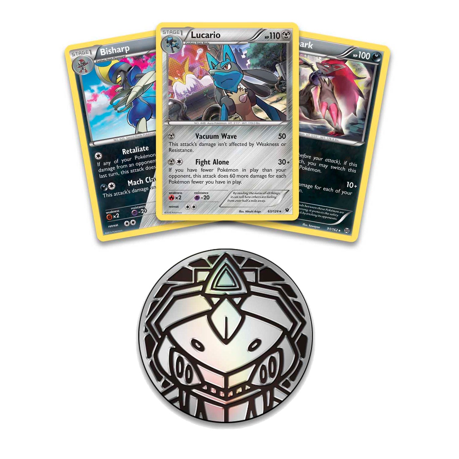 Knock Out Collection (Lucario, Bisharp, and Zoroark)