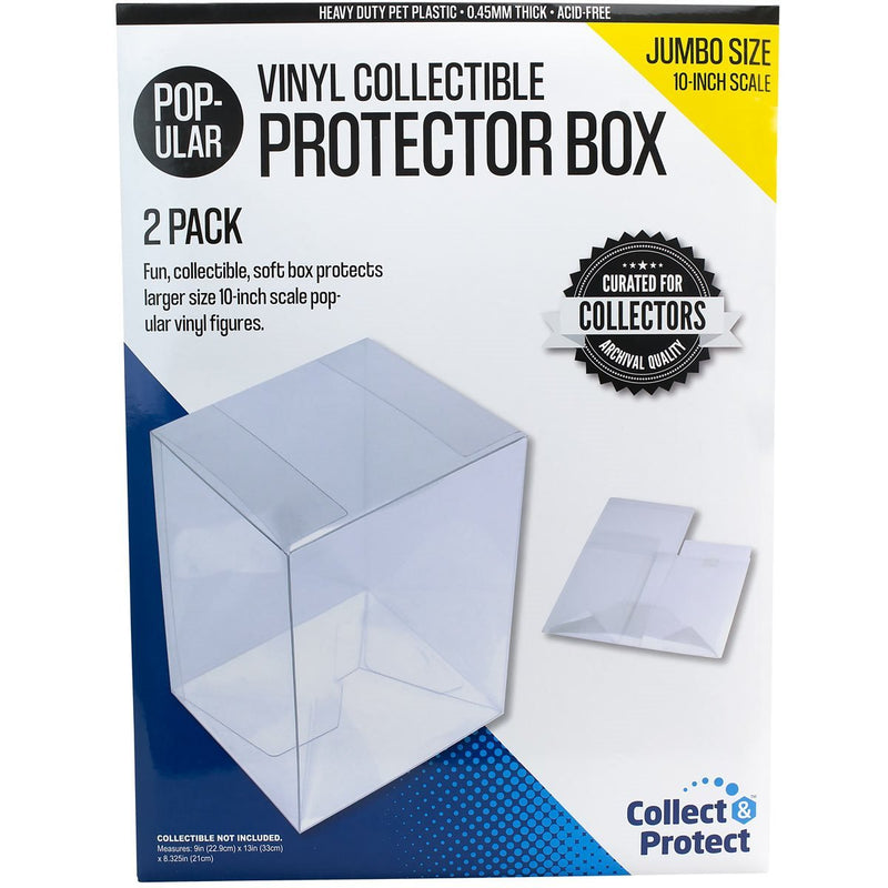 Funko 10-Inch Vinyl Collectible Collapsible Protector Box 2-Pack