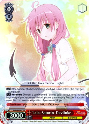 Lala-Satarin-Deviluke (SR) (TL/W37-E056S SR) - To Loveru Darkness 2nd