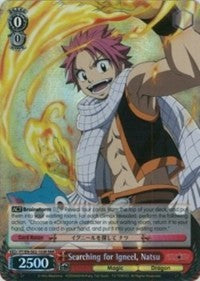 Searching for Igneel, Natsu (RRR) (FT/EN-S02-103R RRR) - Fairy Tail ver.E