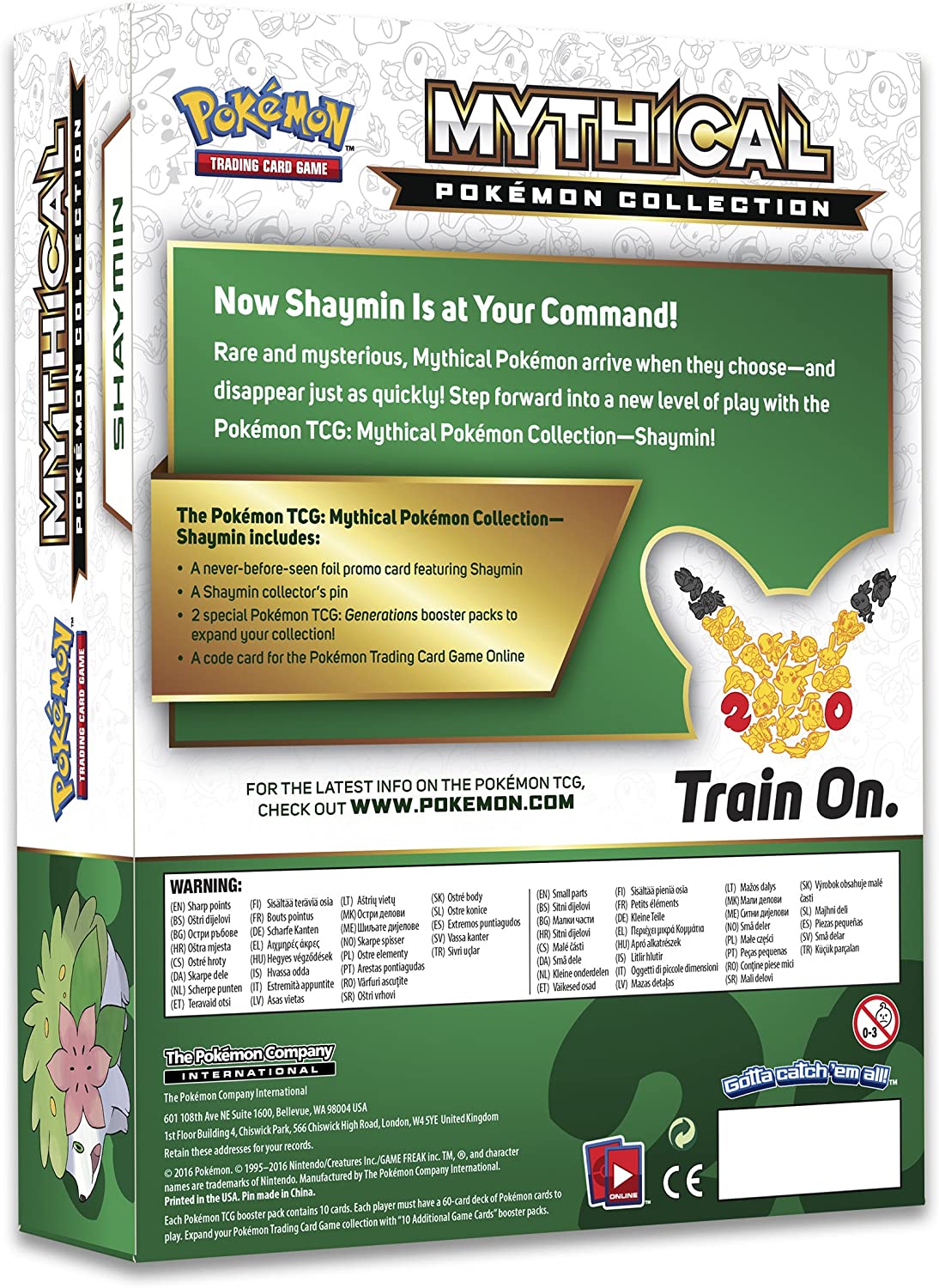 Generations - Mythical Pokemon Collection Case (Shaymin) Generations - Mythical Pokemon Collection Case (Shaymin)