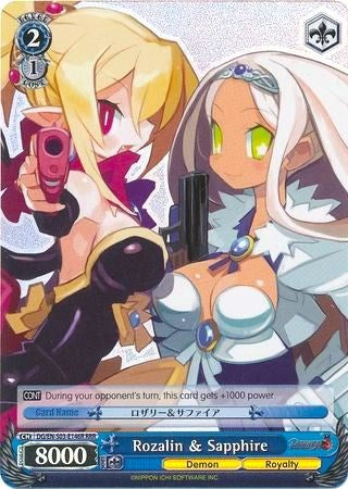 Rozalin & Sapphire (RRR) (DG/EN-S03-E146R RRR) - Disgaea