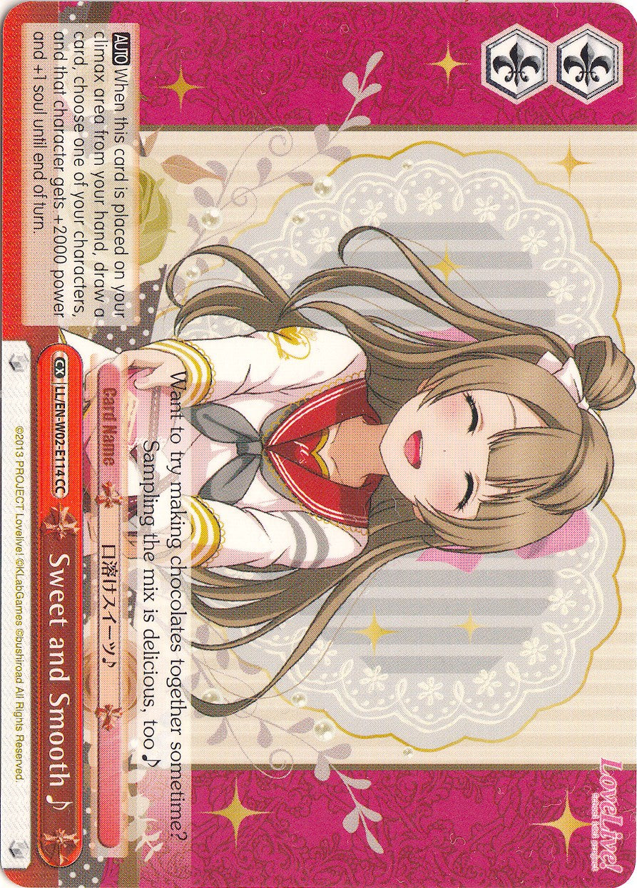 Sweet and Smooth~ (LL/EN-W02-E114 CC) - Love Live! DX Vol.2