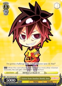 Visitor from Another World, Sora (NGL/S58-E101 PR) - No Game No Life