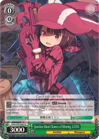 Question About Chances of Winning, LLENN (GGO/S59-E007 R) - Gun Gale Online