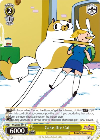 Cake the Cat (AT/WX02-011 R) - Adventure Time