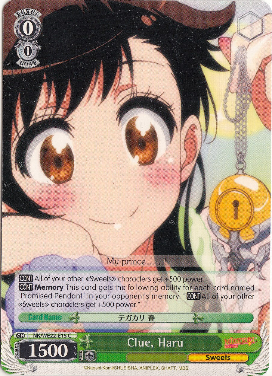 Clue, Haru (NK/WE22-E15) - NISEKOI Extra Booster